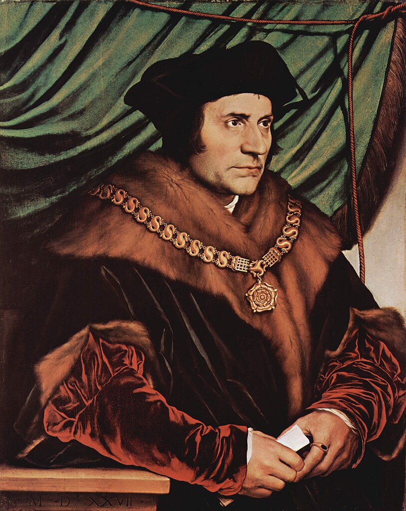 Thomas More 1527, målning av Hans Holbein den yngre