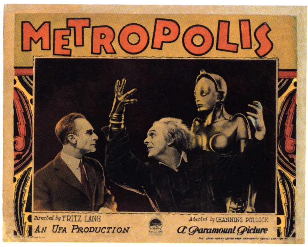 Sammanfattning av Metropolis i regi av Fritz Lang